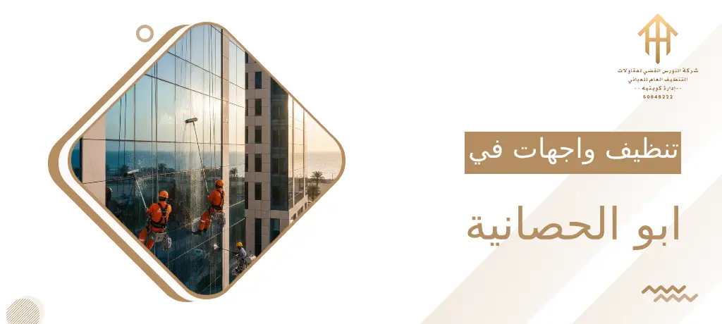 تنظيف واجهات في ابو الحصانية